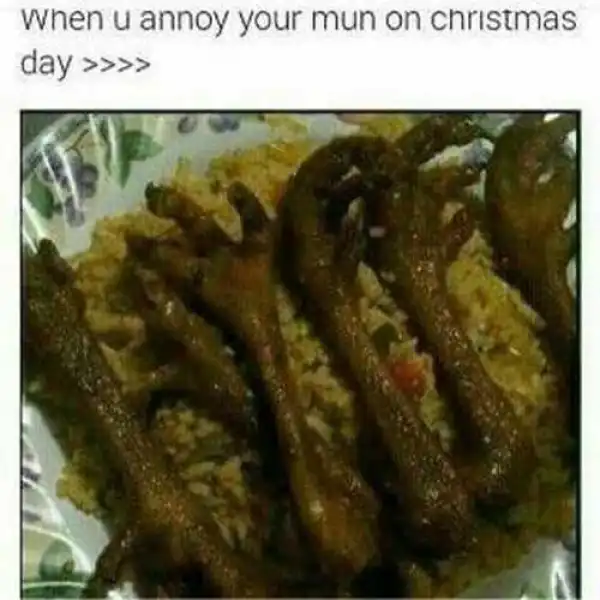(funny) ?? When You Annoy Your Mum On Christmas Day